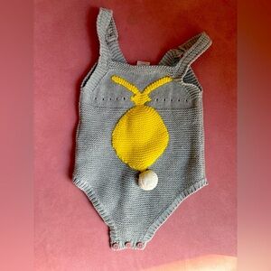 NWT Stella McCartney Kids Baby Girls Bunny Knit Bodysuit